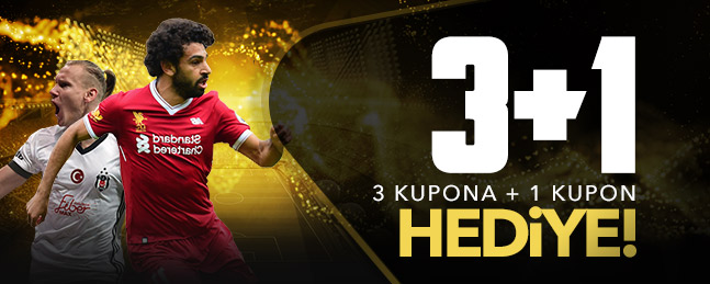 3 kupona 1 kupon hediye 3 kupona 1 kupon hediye